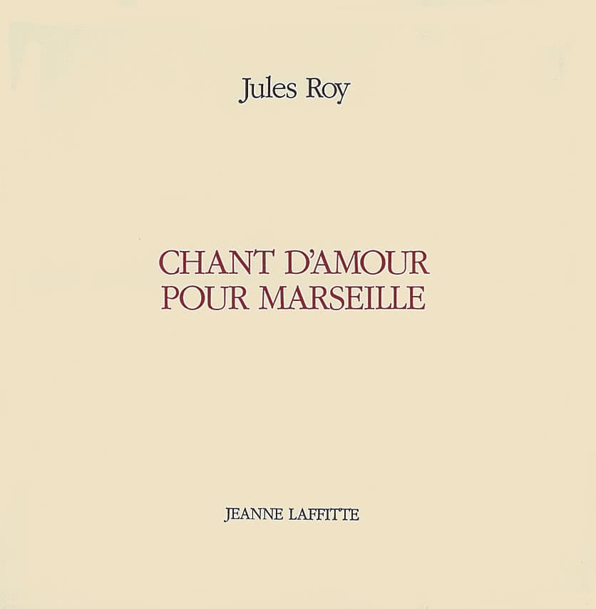 Chant d'amour pour Marseille