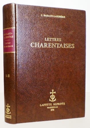 Lettres Charentaises
