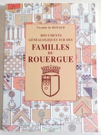 Documents généalogiques sur des familles du Rouergue