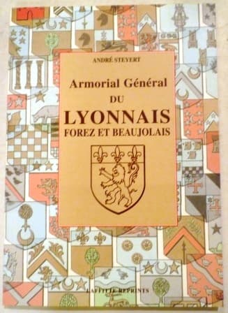 Armorial général du Lyonnais, Forez et Beaujolais