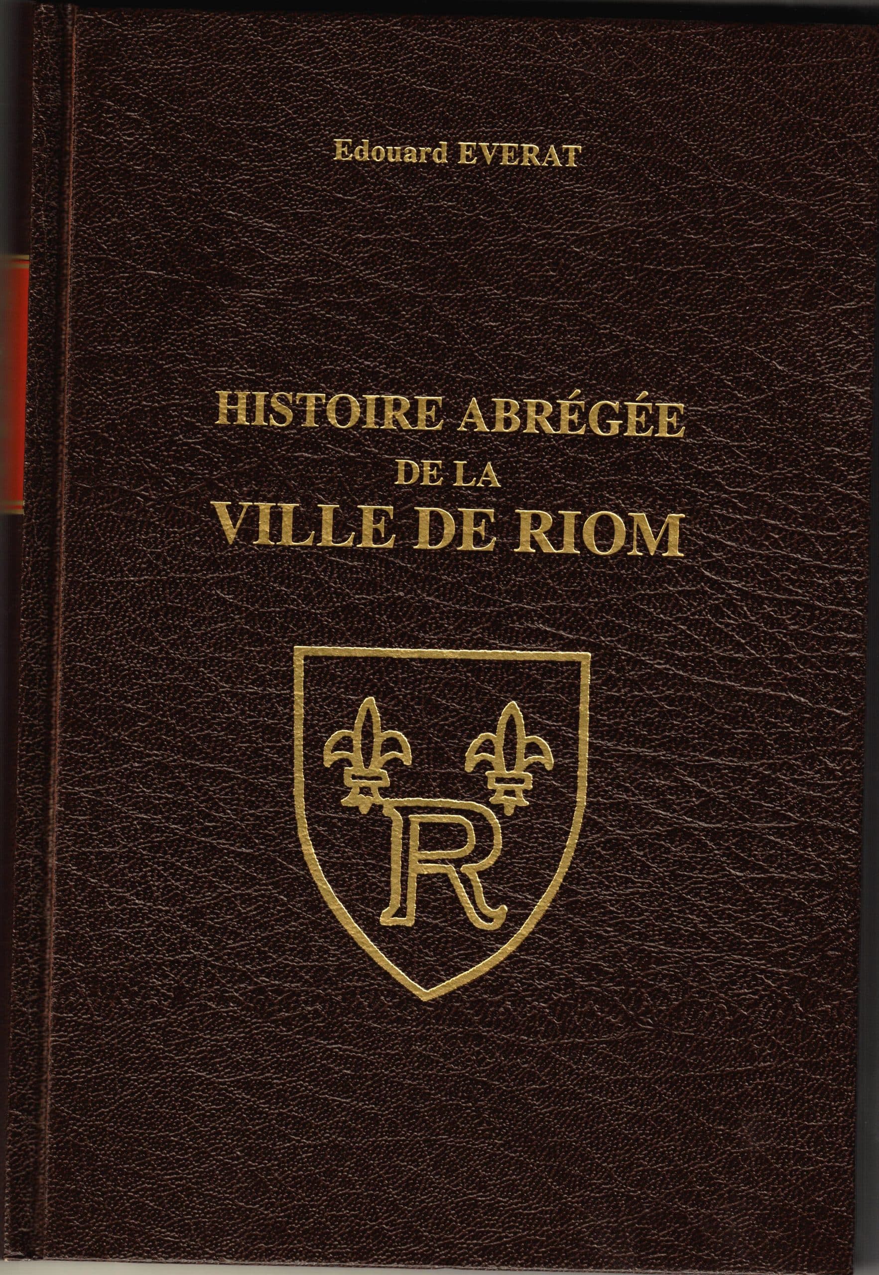 Histoire abrégée de la ville de Riom